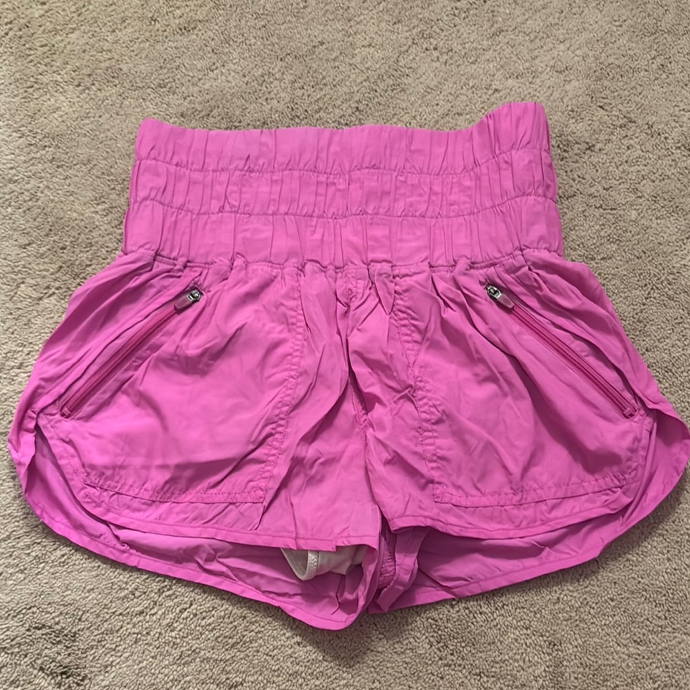 Free People Pink the way home short